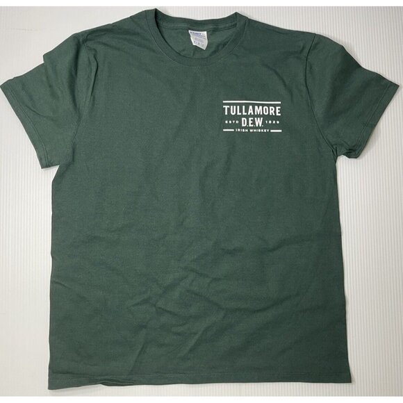 Tullamore DEW T Shirt Mens XL Irish Whiskey Tee St Patricks Day Bar Drinking - Picture 1 of 8